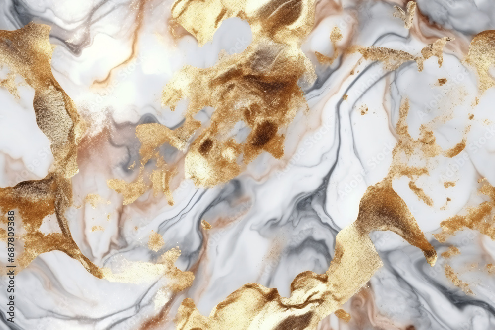Seamless Luxury Borax Marble Texture. Ai generative