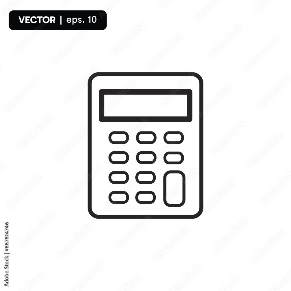 calculator, math icon. Element of education illustration. Signs and symbols can be used for web, logo, mobile app, UI, UX calculator, math icon. Element of education illustration. Signs and symbols can be used for web, logo, mobile app, UI, UX
