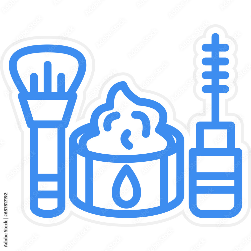 Vector Design Cosmetics Icon Style Vector Design Cosmetics Icon Style