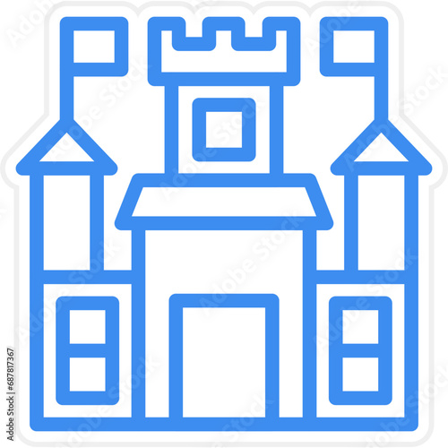 Vector Design Tomb Icon Style