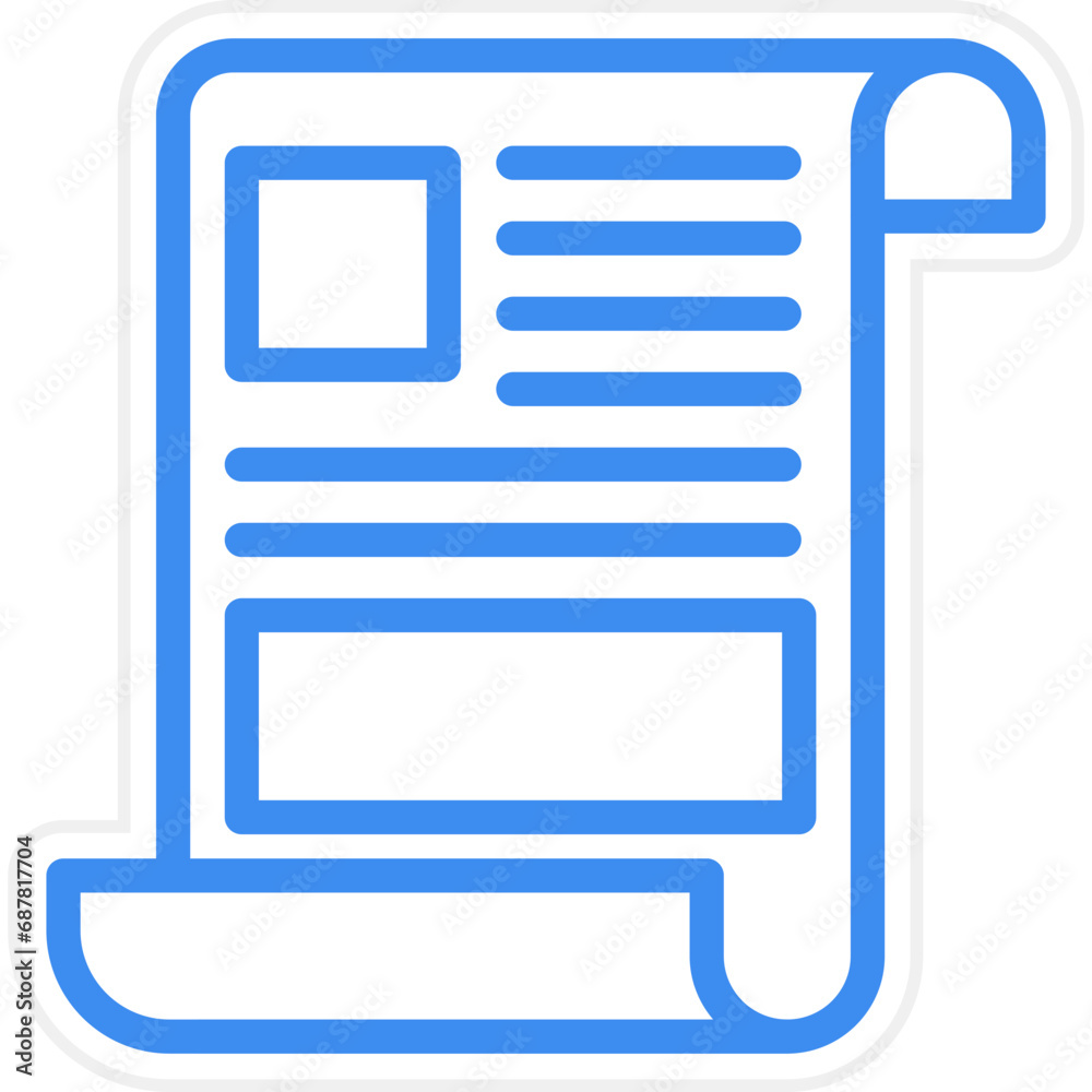 Vector Design Article Icon Style Vector Design Article Icon Style