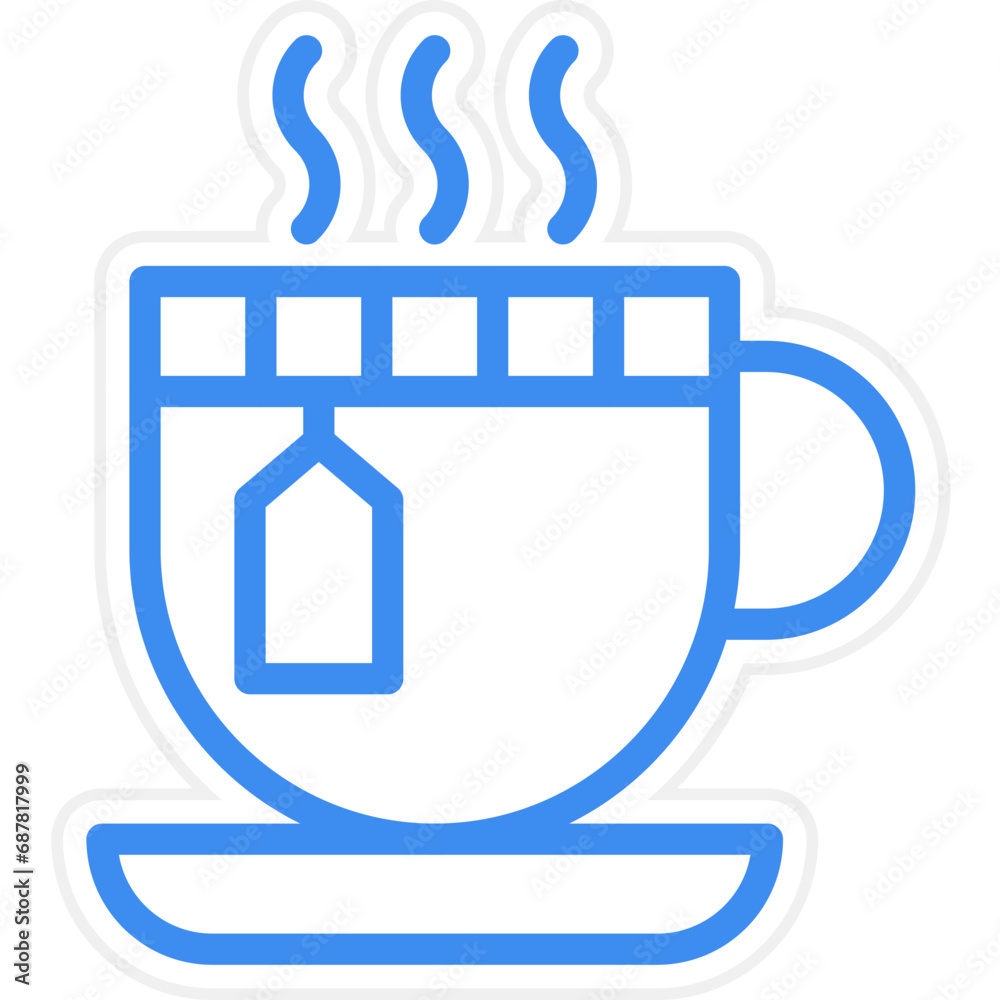 Vector Design Hot Drink Icon Style Vector Design Hot Drink Icon Style