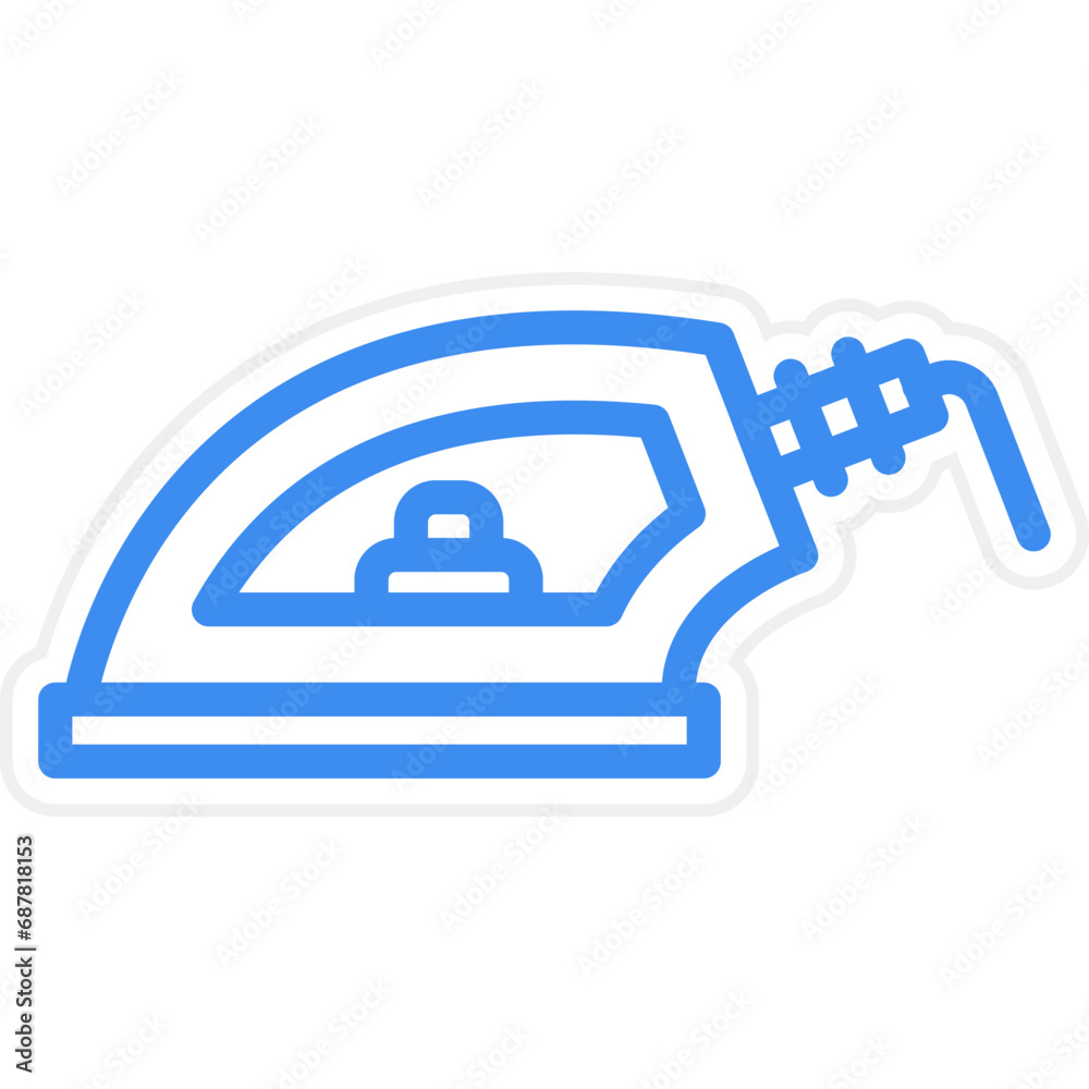 Vector Design Iron Icon Style Vector Design Iron Icon Style