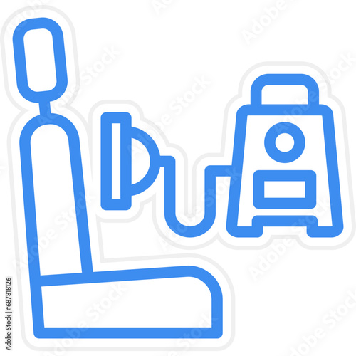 Vector Design Vacuum Interior Icon Style