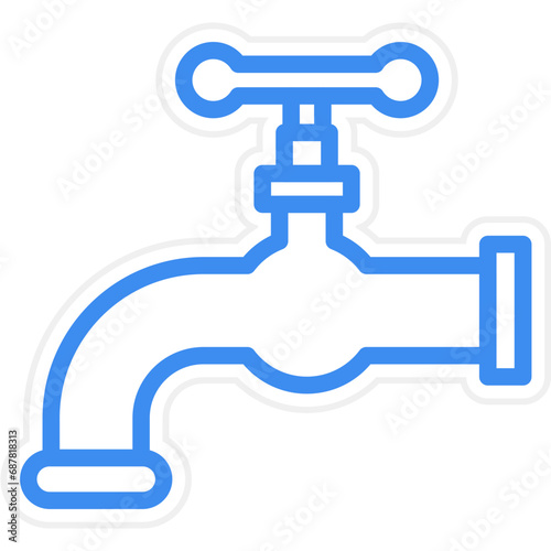 Vector Design Faucet Icon Style