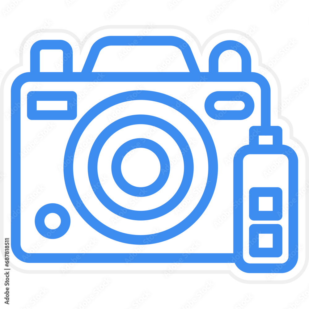 Vector Design Camera Battery Icon Style Vector Design Camera Battery Icon Style