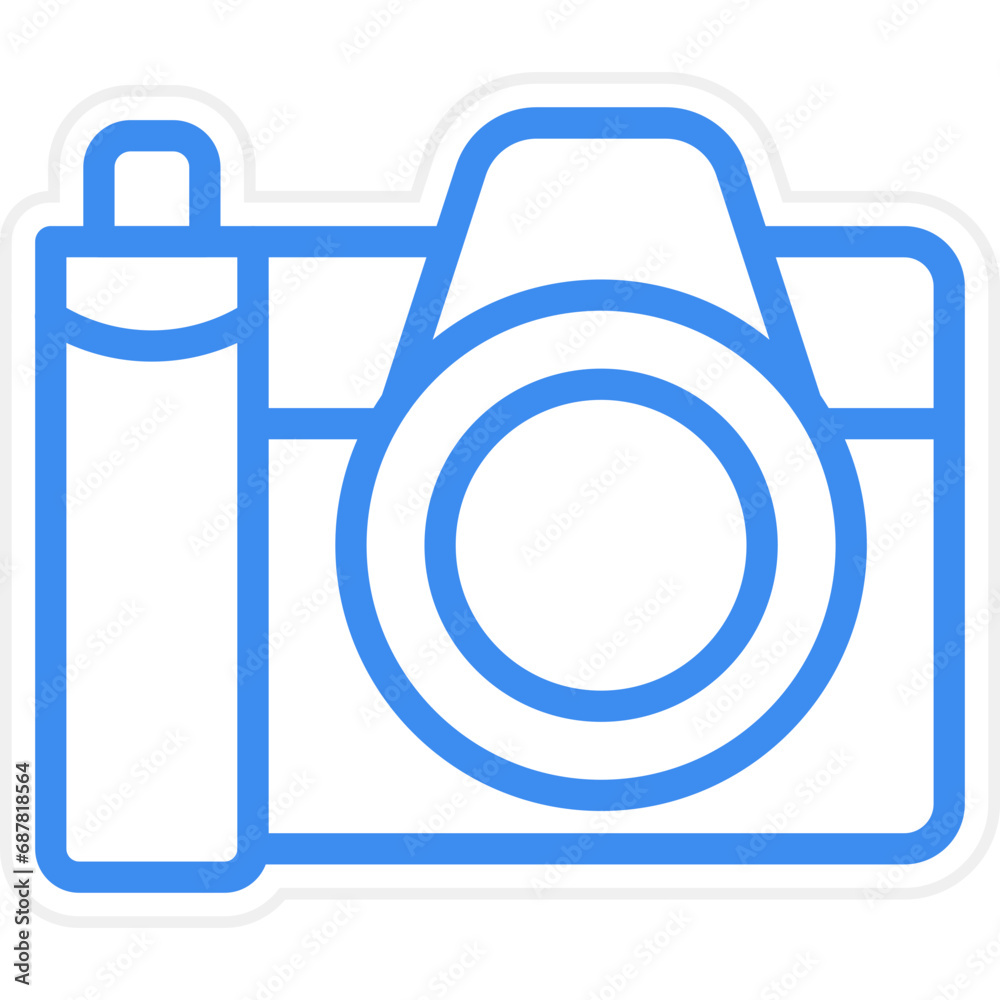 Vector Design Dslr Camera Icon Style Vector Design Dslr Camera Icon Style