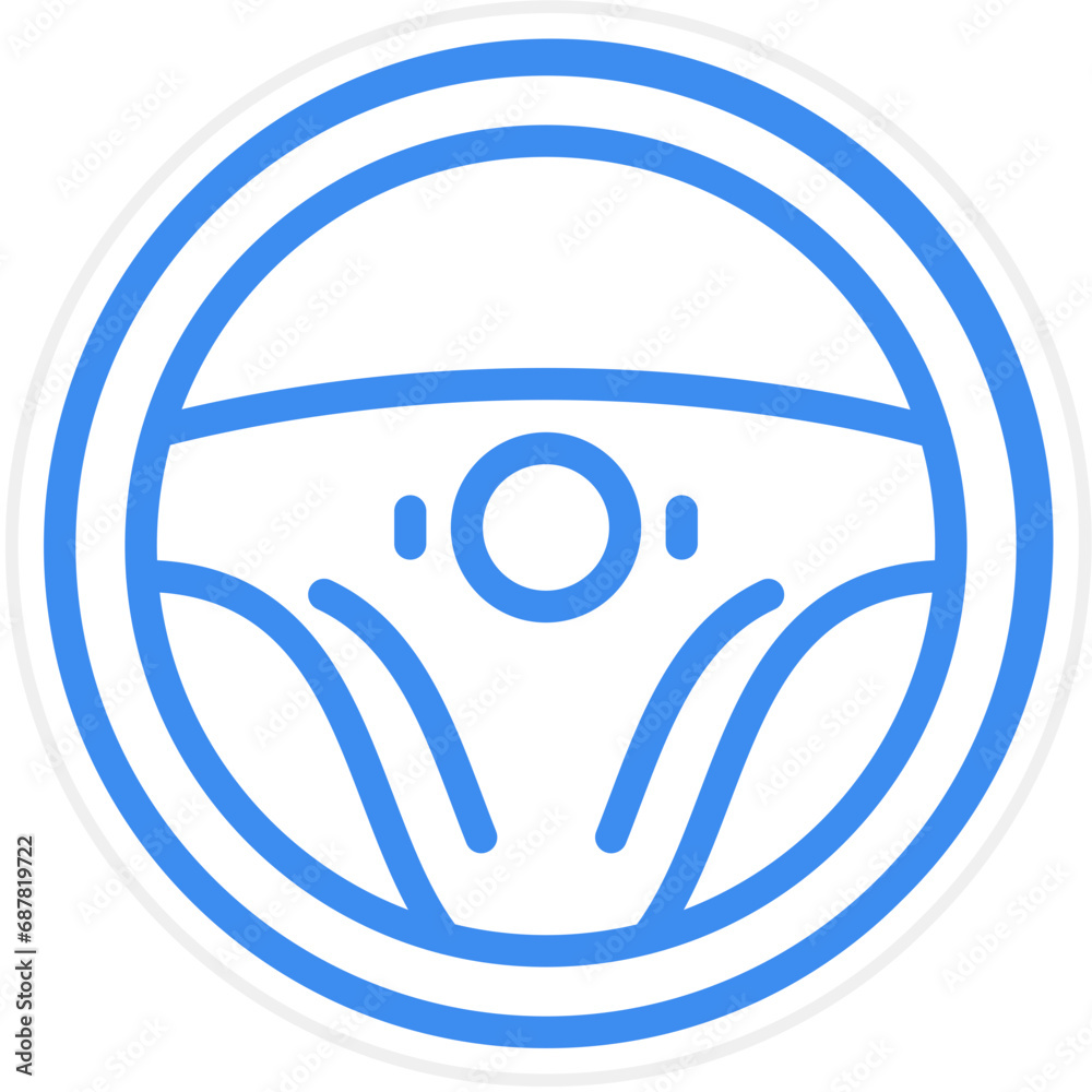 Vector Design Steering Wheel Icon Style Vector Design Steering Wheel Icon Style
