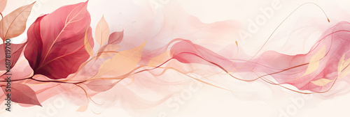 Abstract Rose color background. VIP Invitation, wedding and celebration card. © Jyukaruu's Studio