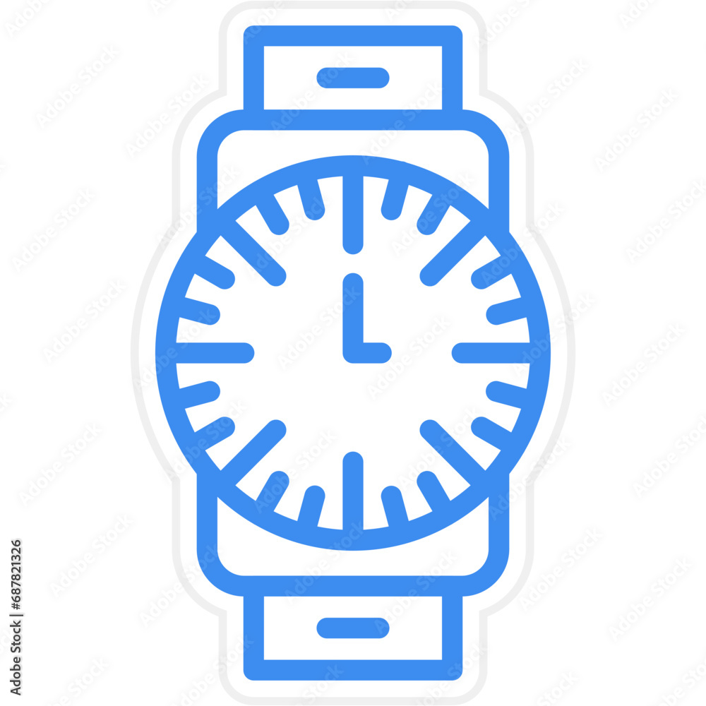 Vector Design Watch Icon Style Vector Design Watch Icon Style