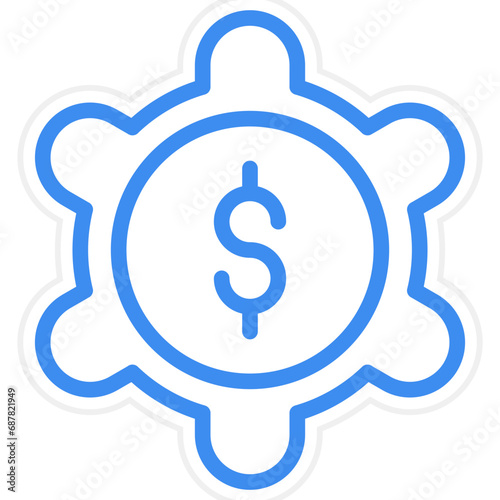 Vector Design Gig Work Icon Style