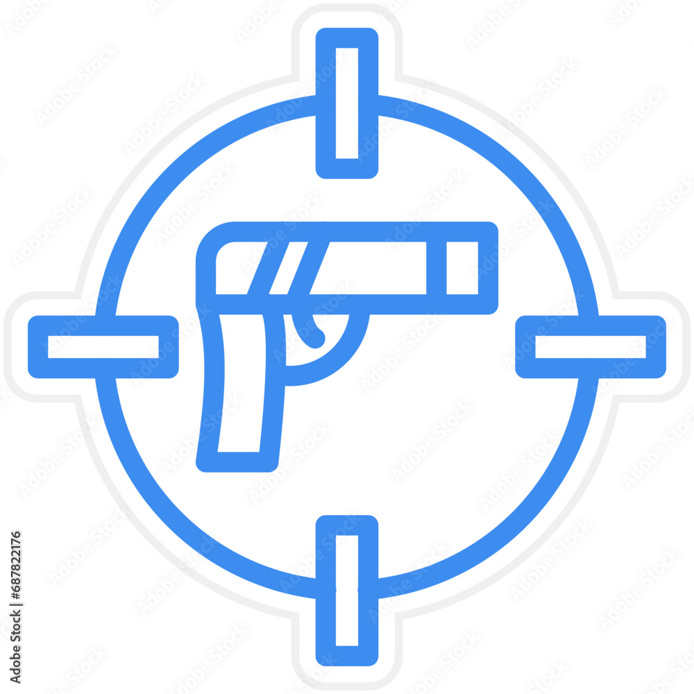 Vector Design Fps Icon Style Vector Design Fps Icon Style