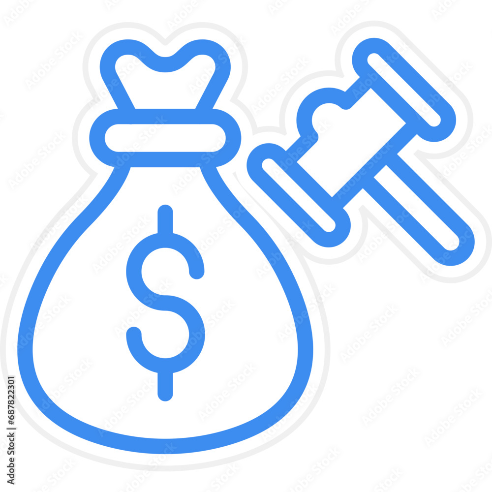 Vector Design Commodity Auction Icon Style Vector Design Commodity Auction Icon Style