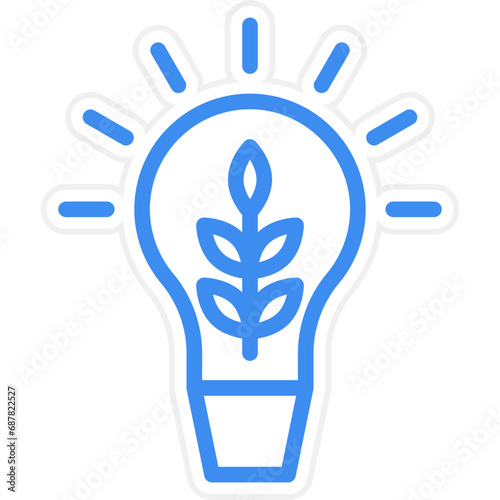 Vector Design Bioenergy Icon Style