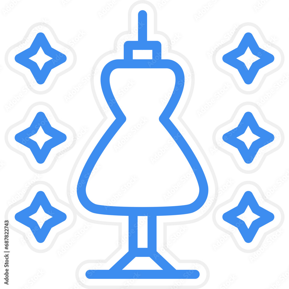 Vector Design Visual Merchandiser Icon Style Vector Design Visual Merchandiser Icon Style