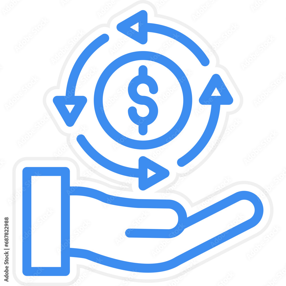 Vector Design Money Back Guarantee Icon Style Vector Design Money Back Guarantee Icon Style