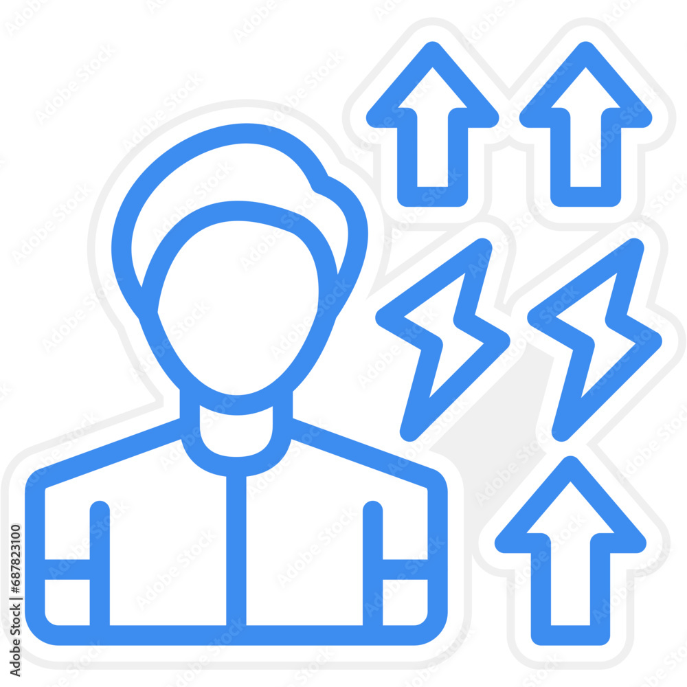 Vector Design Employees Motivation Icon Style Vector Design Employees Motivation Icon Style