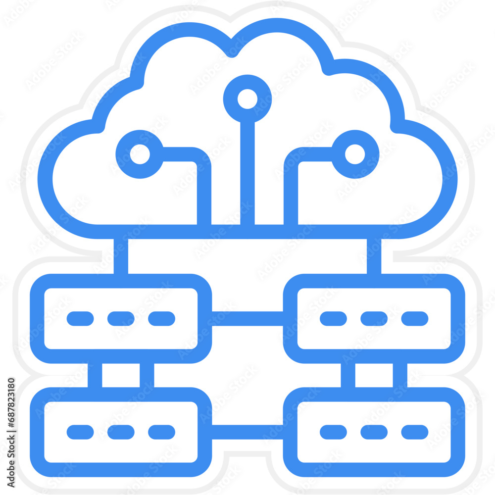 Vector Design Big Data Icon Style Vector Design Big Data Icon Style