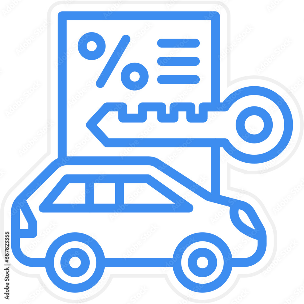 Vector Design Leaseing Icon Style Vector Design Leaseing Icon Style