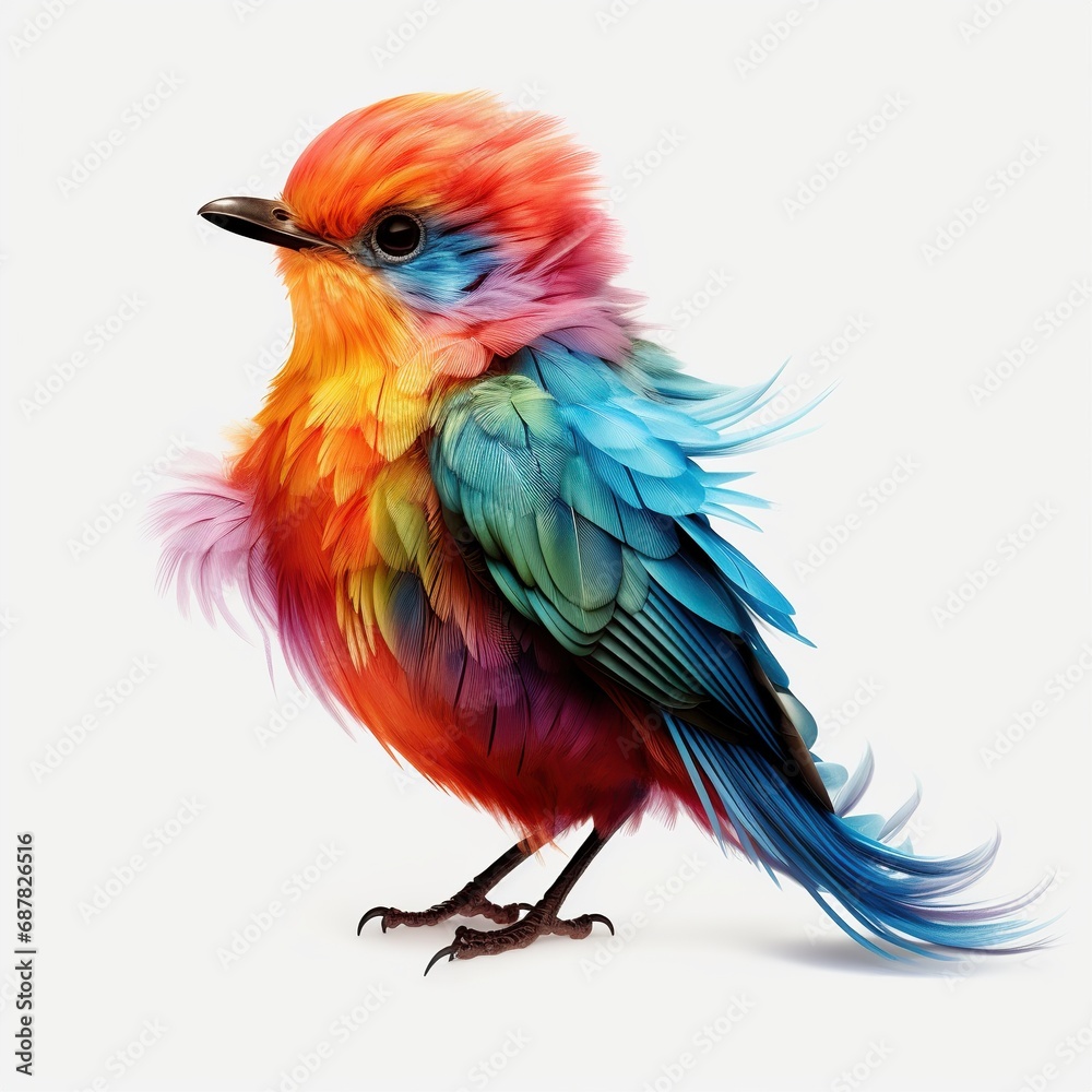 Fototapeta premium blue and yellow macaw ara