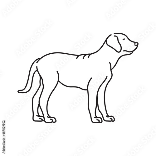 Line Art Animals Vector Collection 4