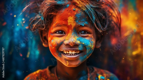 Indian Child Portrait