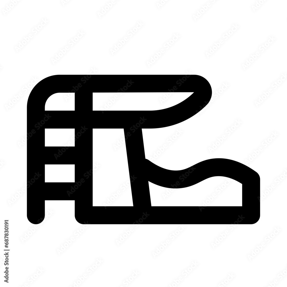 Diving Platform Line UI Icons Diving Platform Line UI Icons