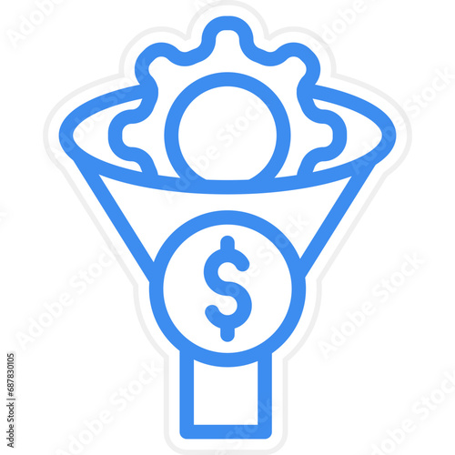 Conversion Rate Icon Style