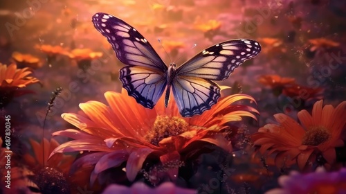 butterfly on flower