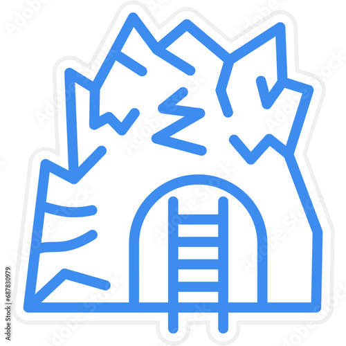 Desert Mine Icon Style
