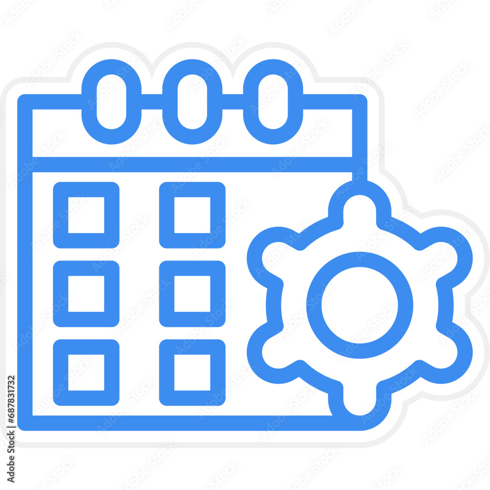 Schedule Procedure Icon Style Schedule Procedure Icon Style