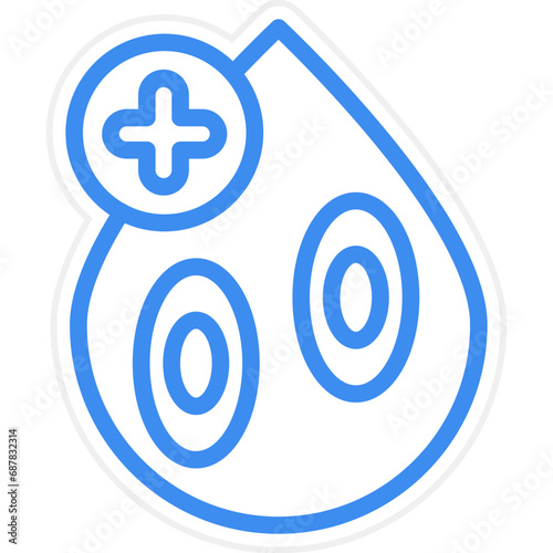 Hematology Icon Style