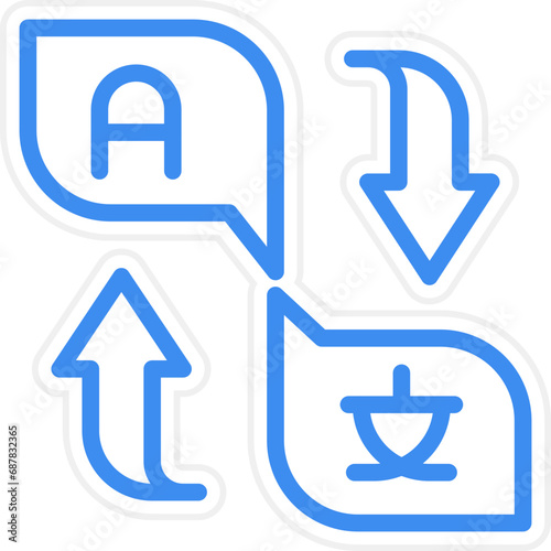 Translator Icon Style