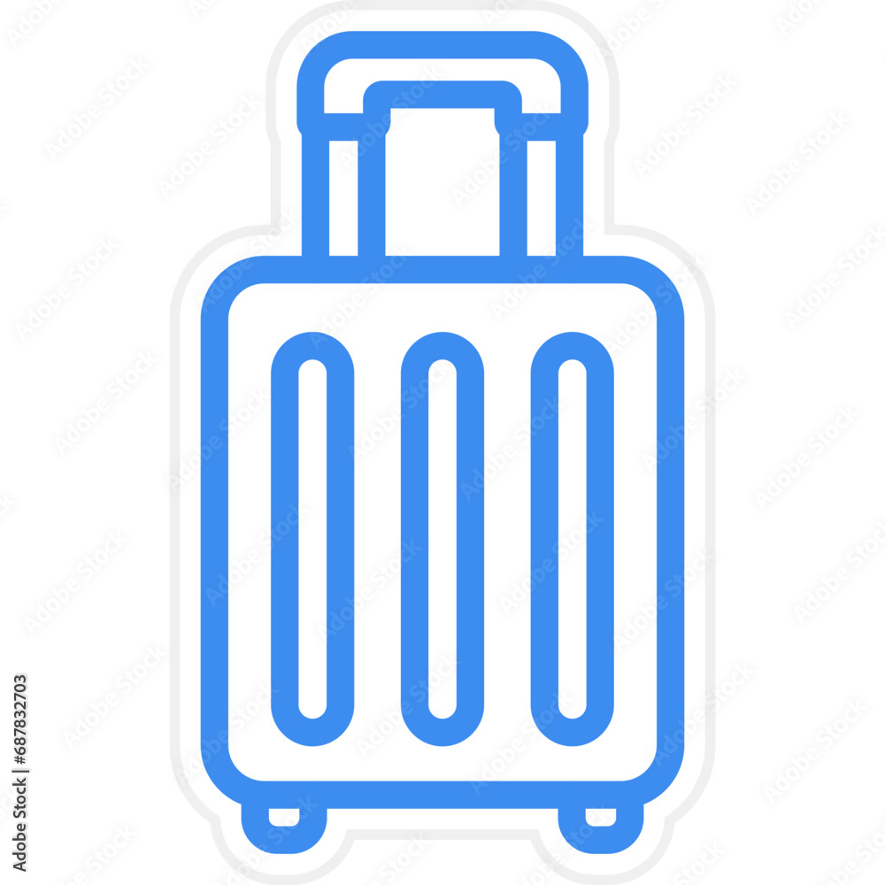 Excess Baggage Icon Style Excess Baggage Icon Style