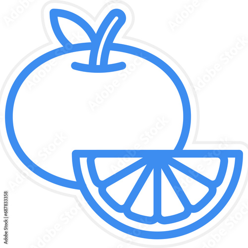 Mandarin Icon Style