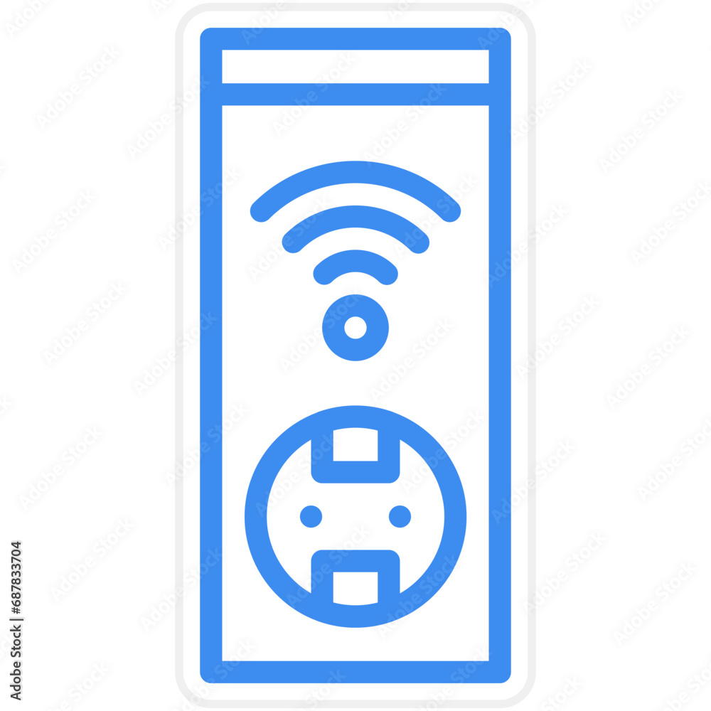 Smart Socket Icon Style Smart Socket Icon Style