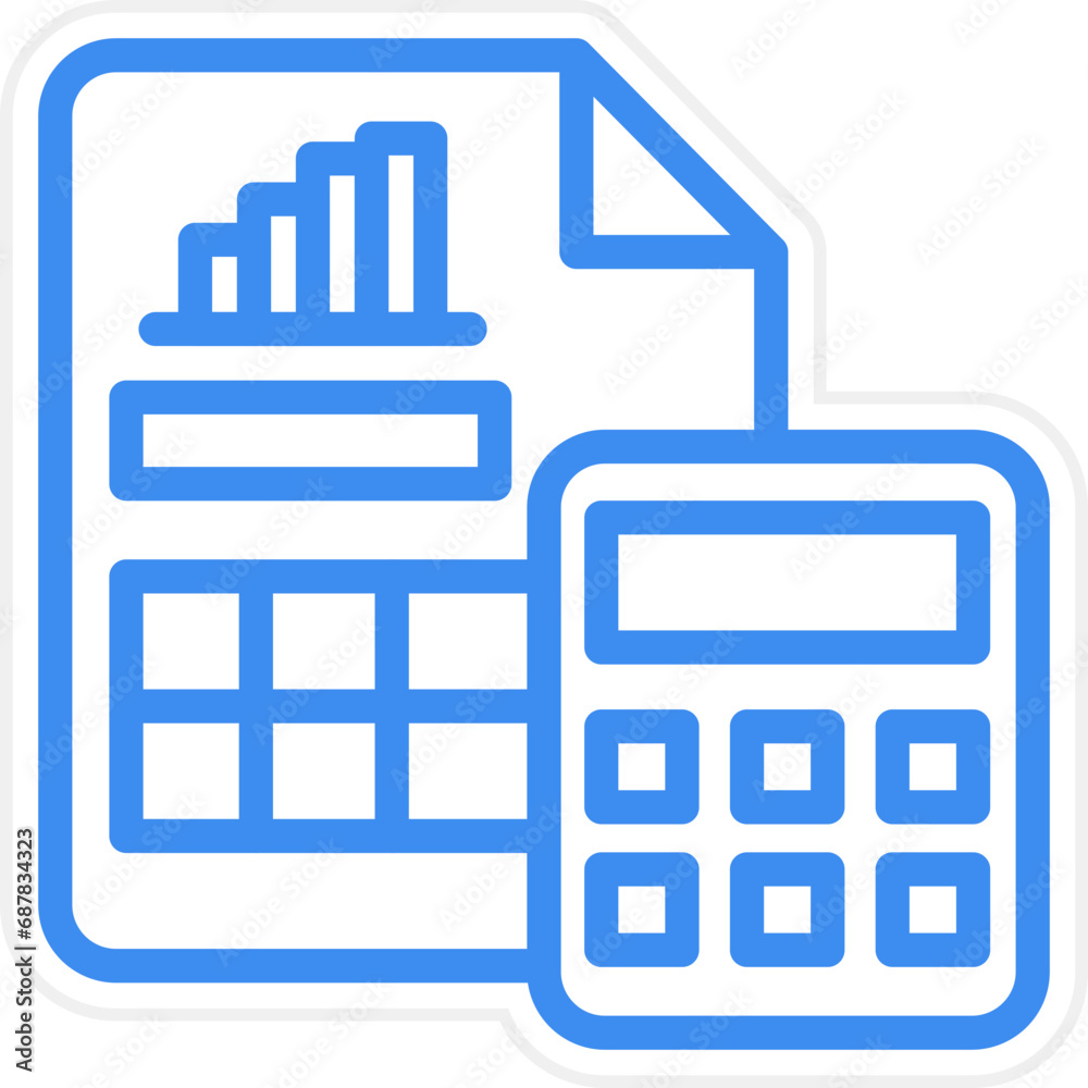 Budget Icon Style Budget Icon Style