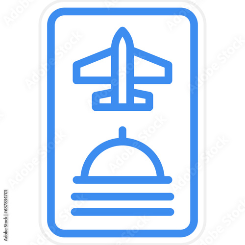 Digital Inflight Menu Icon Style