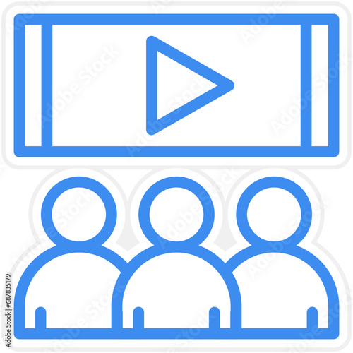 Viewers Icon Style