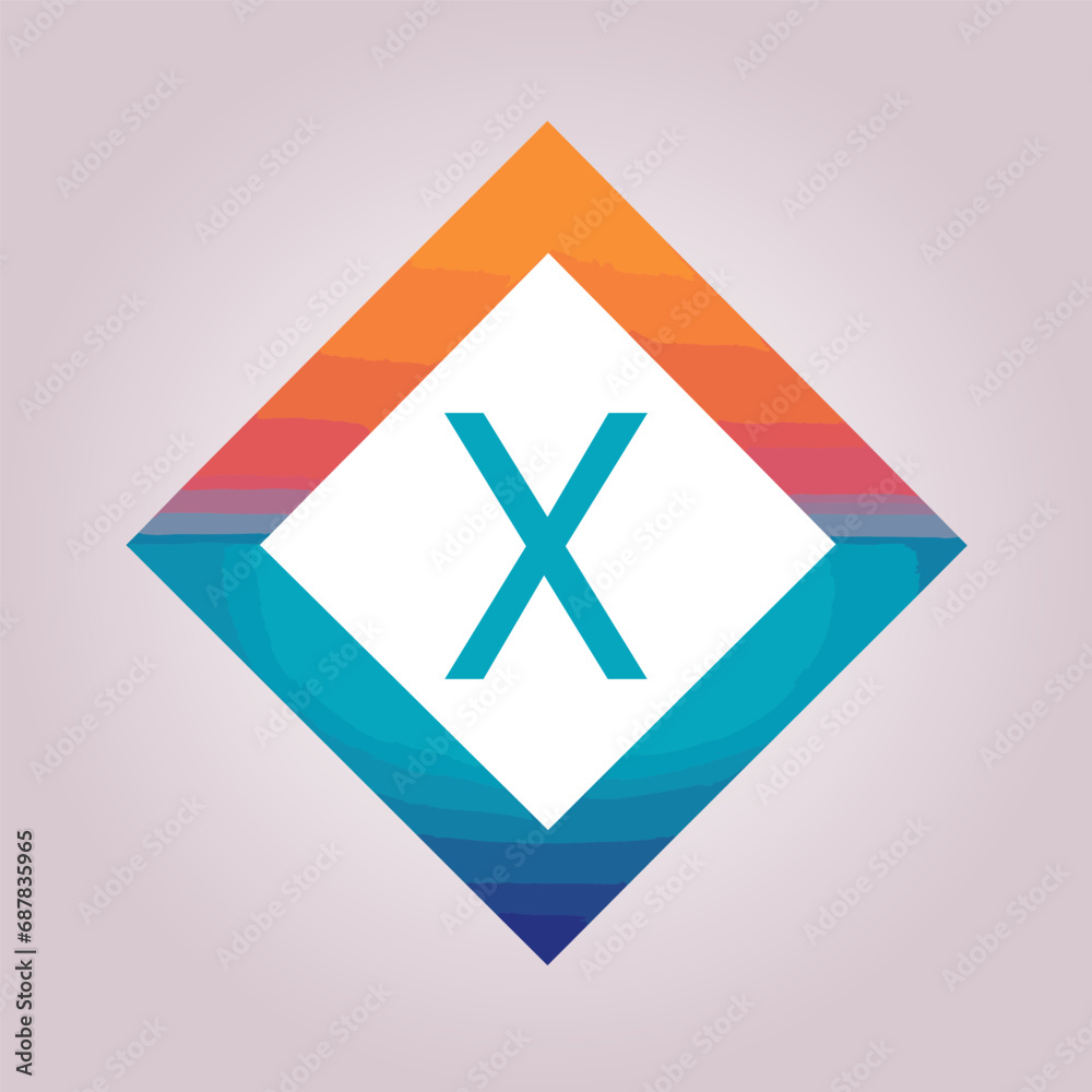 Front-end development filled gradient initial logo idea. Visualization technologies. Letters inside quadrangle shape. Graphic design. Created using neural network Front-end development filled gradient initial logo idea. Visualization technologies. Letters inside quadrangle shape. Graphic design. Created using neural network