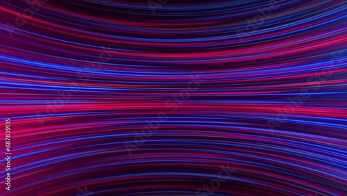 Abstract Colorful Motion Lines 4k Background Loop