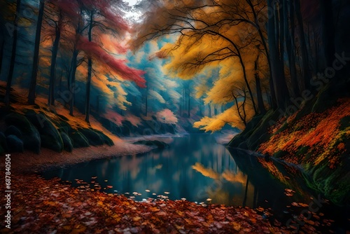 forest in autumn © HUSNA
