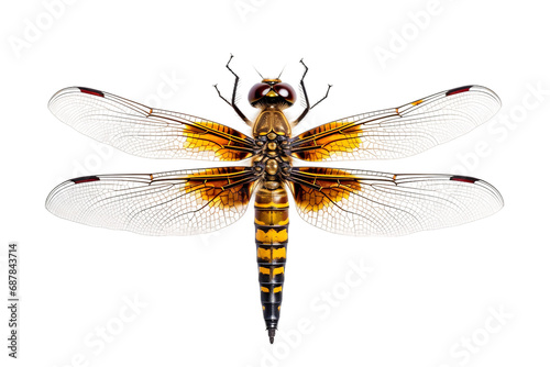 Dragonfly Elegance Unveiled on transparent background PNG © shair