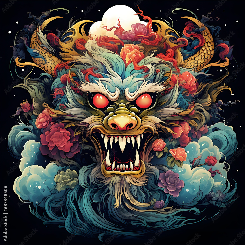 Far East Mythology Fantasy AI Artwork Far East Mythology Fantasy AI Artwork