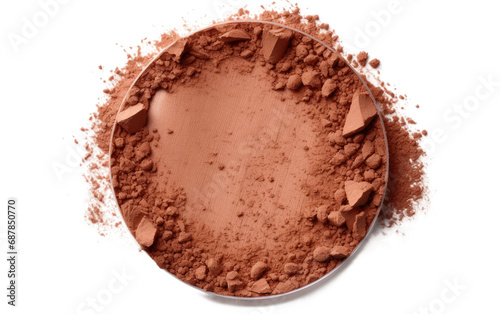Makeup Marvels Isolated Bronzing Powder in Focus isolated on transparent background
