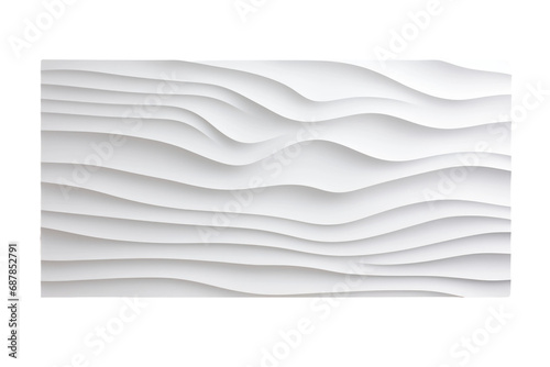 Echo Scape Symphony Artistic Acoustic Wall Panels isolated on transparent background