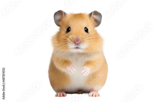 Animal Smiling Brown Guinea Pig Charmer on a White or Clear Surface PNG Transparent Background photo