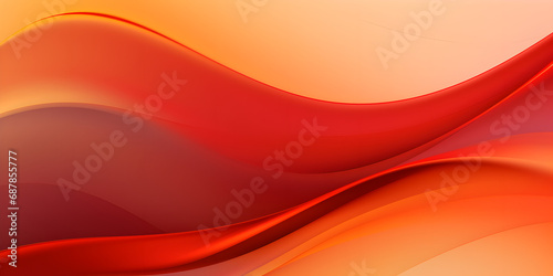 A red and orange background with a white line in the middle. The Bold Intersection of Reds, Oranges, and a Crisp White Stripe . 