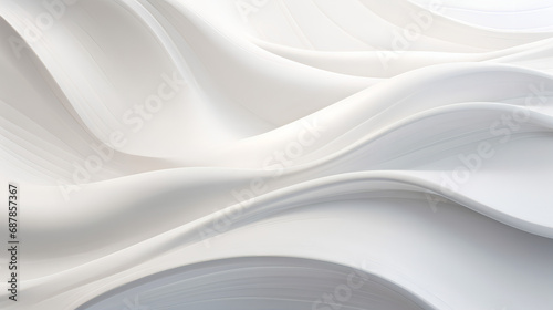 abstract white wave background