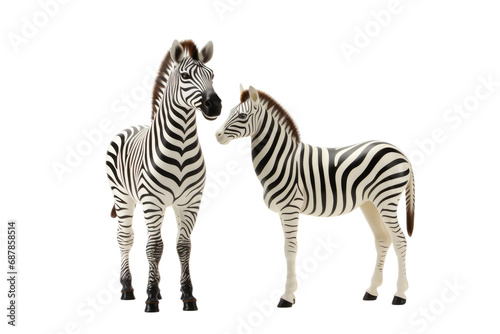 Animal Striped Wanderer Zebra Camel Crossing Paths on a White or Clear Surface PNG Transparent Background